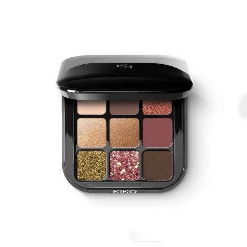 KIKO New Glamour Multi Finish Eyeshadow Palette 03